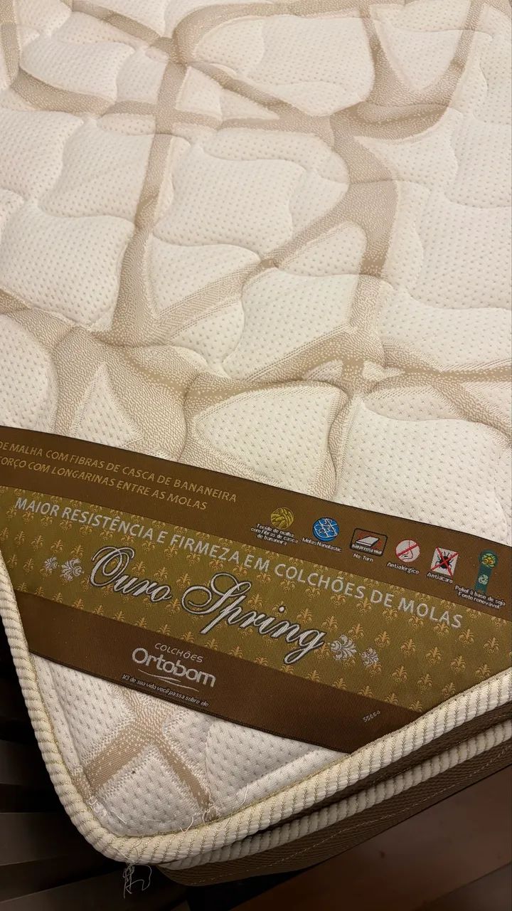 Cama box com bau casal 