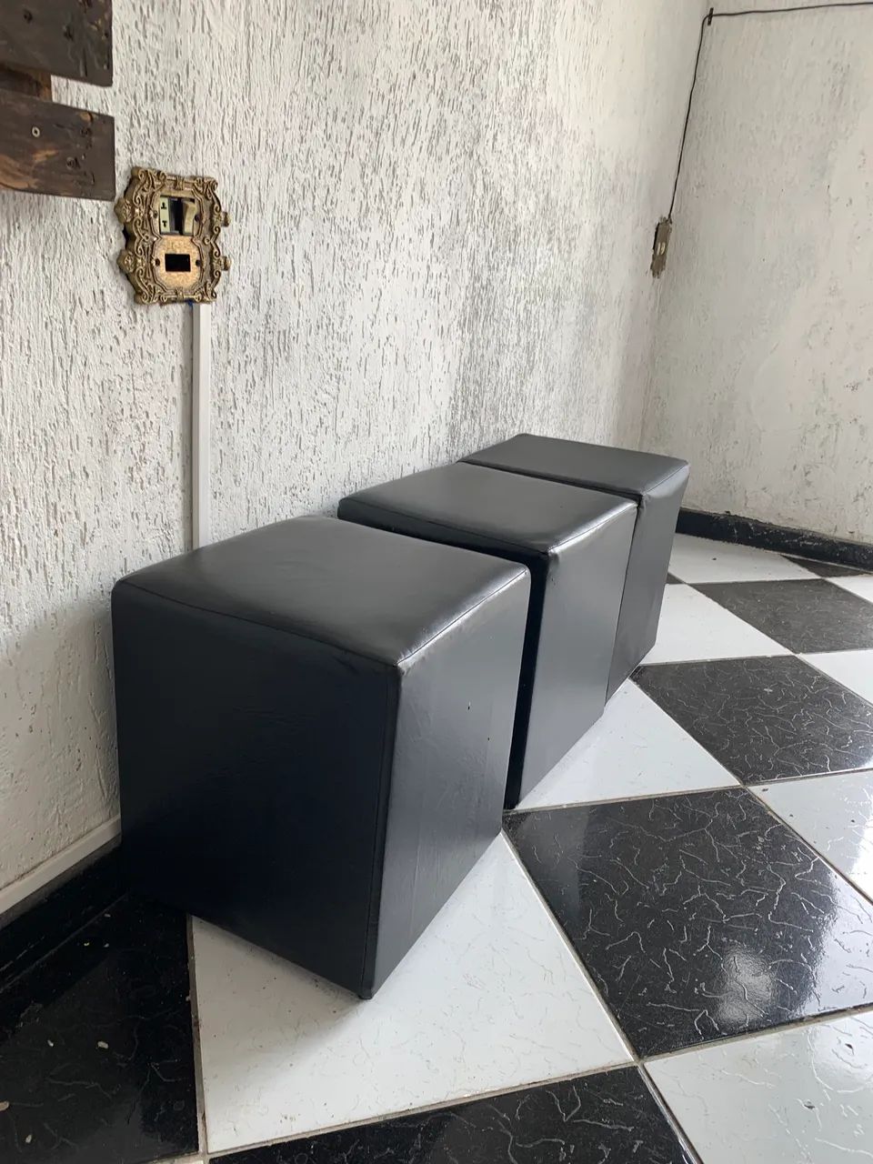 3 puf/banqueta
