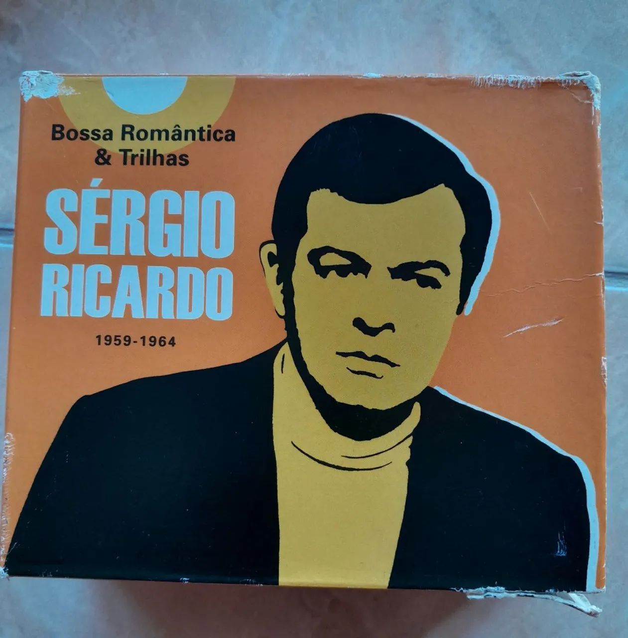 Box 5 CDs Sérgio Ricardo - CDs zerados