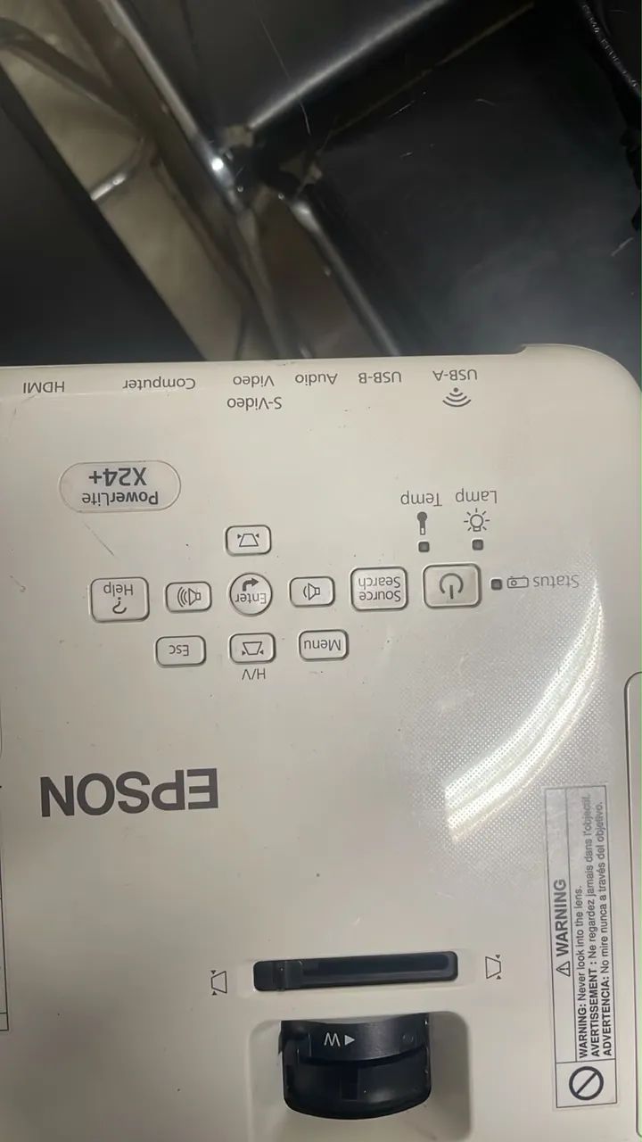Projetor Epson PowerLite X24+ ? Excelente Estado - Foto 3