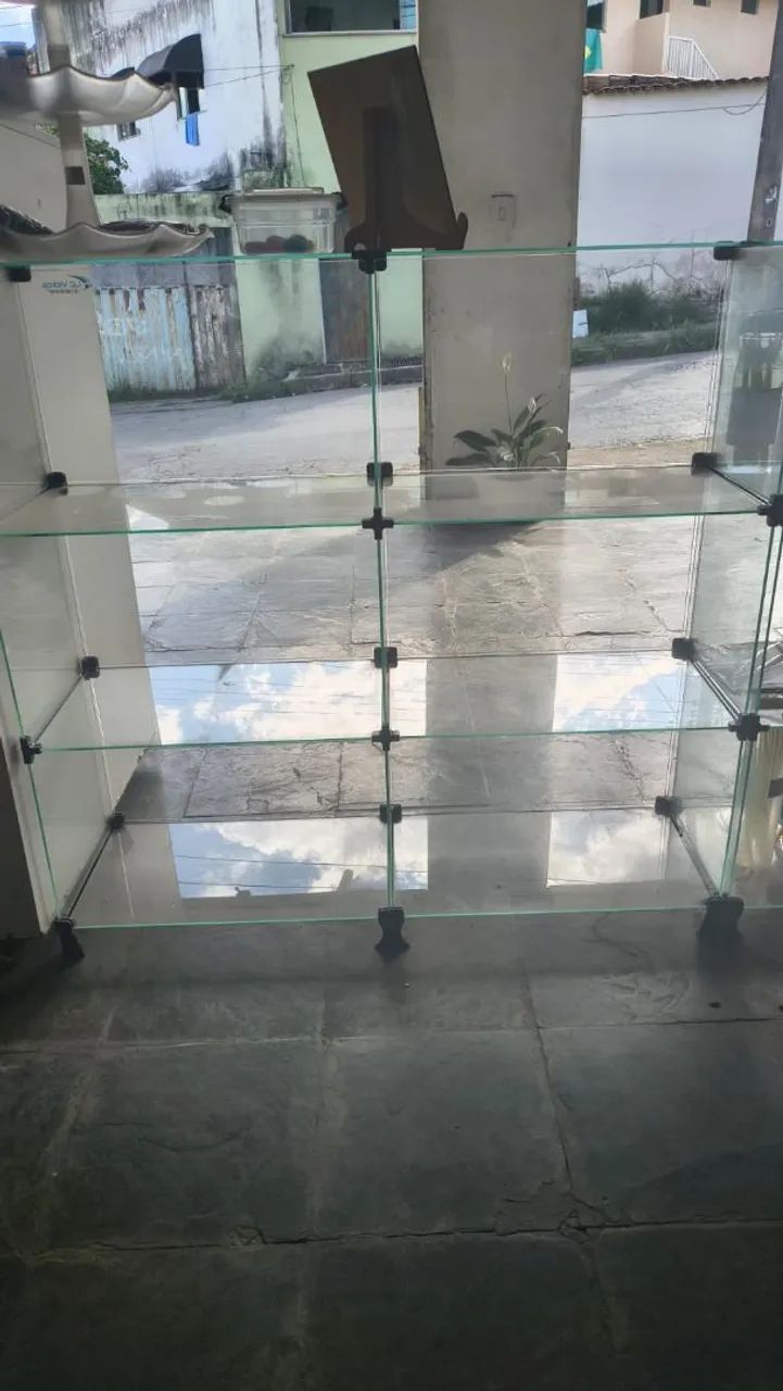 Expositor de vidro com 6 nichos - Foto 3