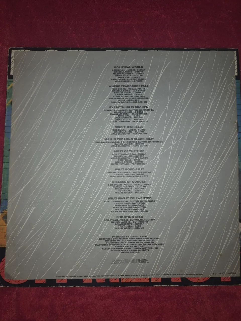 Bob Dylan - Oh Mercy (LP/Vinil) - Foto 4
