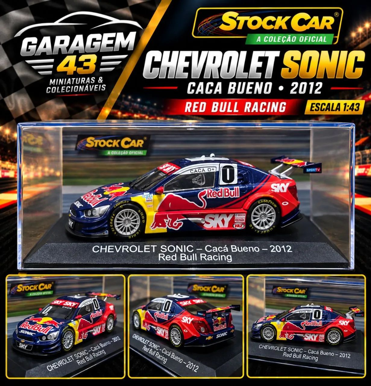 Miniatura, Sonic RedBull - Cacá Bueno, 2012