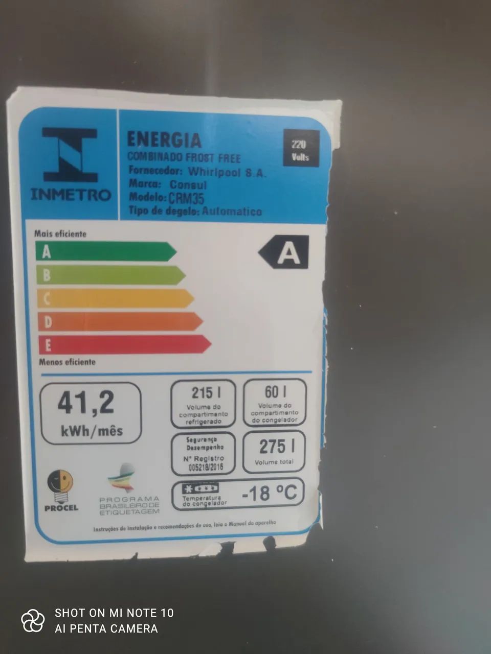 Geladeira Consul 275 L - Foto 6