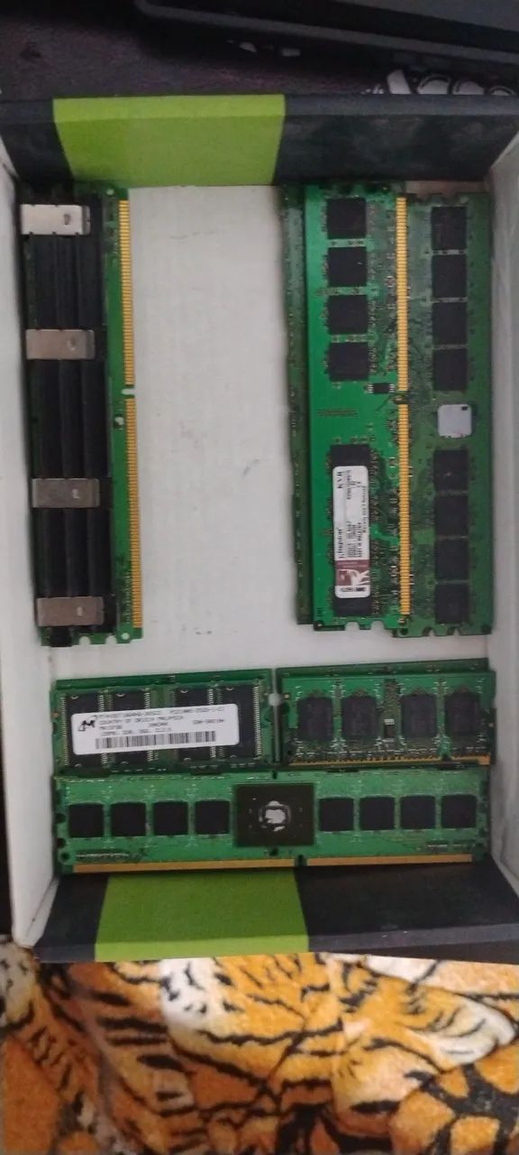 Lote de memorias ram