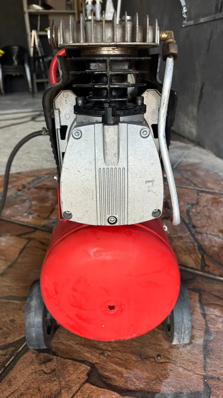 Compressor de ar Schulz CSA 8,2/25 litros. 2Hp - Foto 4