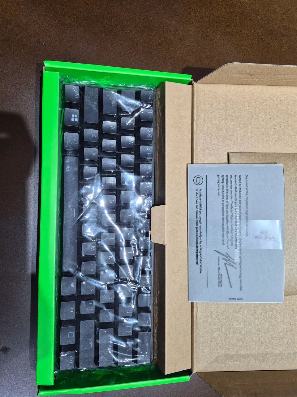 Teclado Hutsman mini 2020 switch ópticos red  - Foto 3