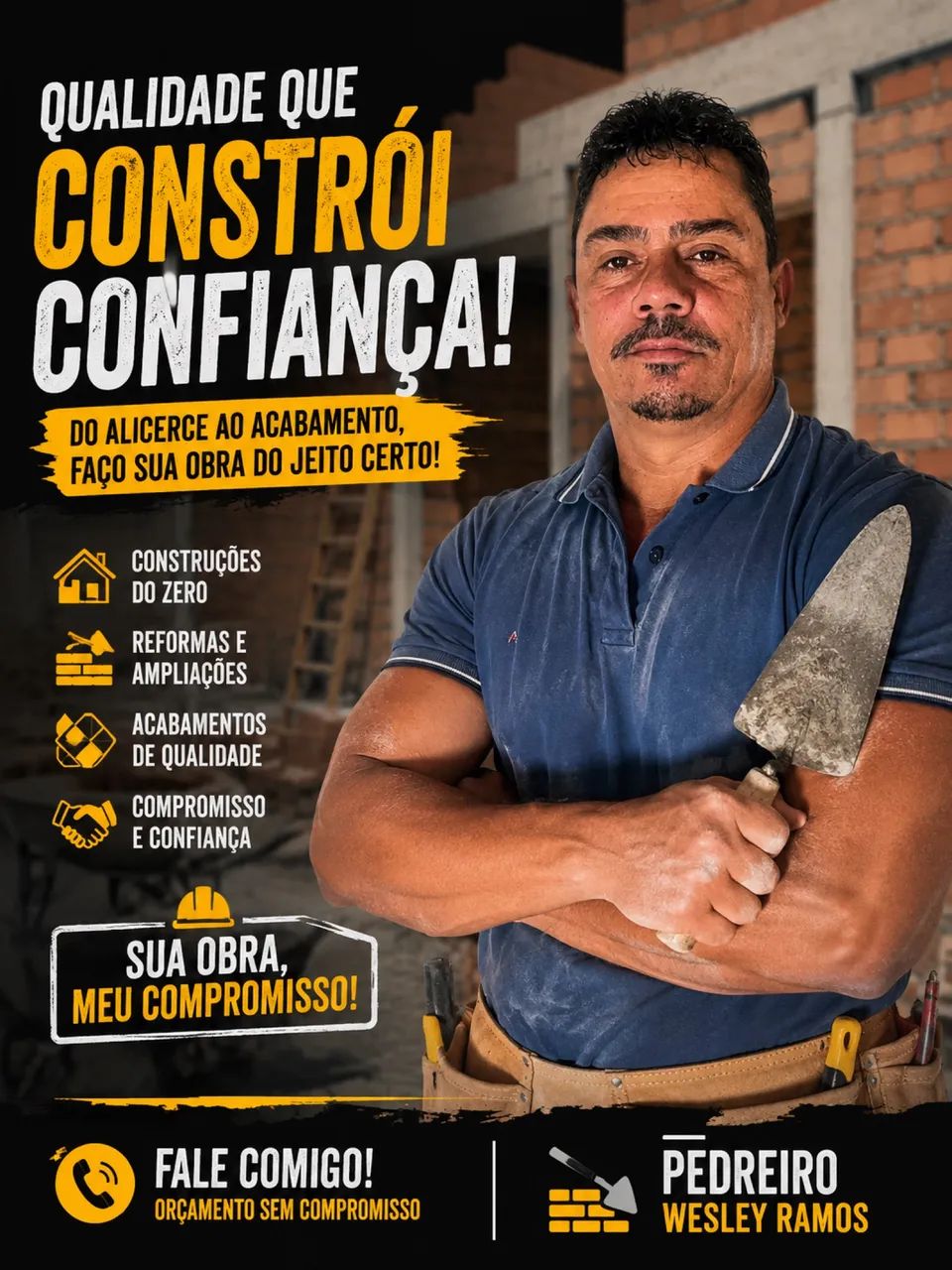 Reformas acabamento serviço em geral 
