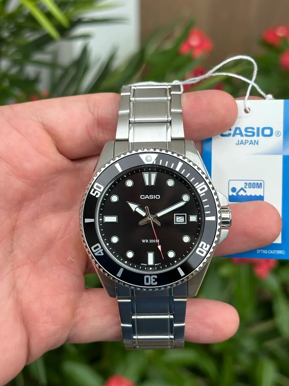 Relógio Casio MDV-107 Novo 44mm Batman 