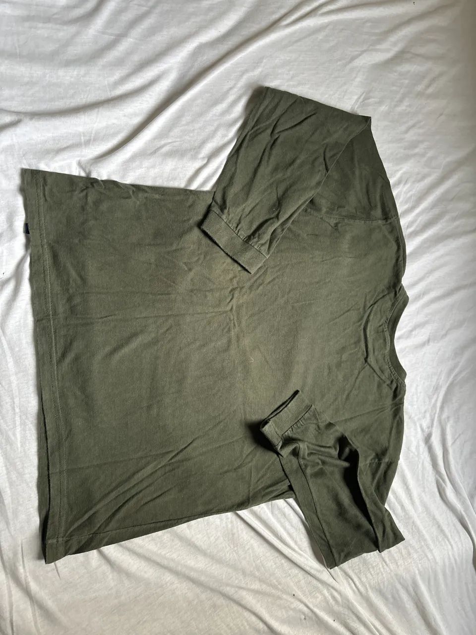Camiseta Basic+kids TAM 10 verde escuro  - Foto 5
