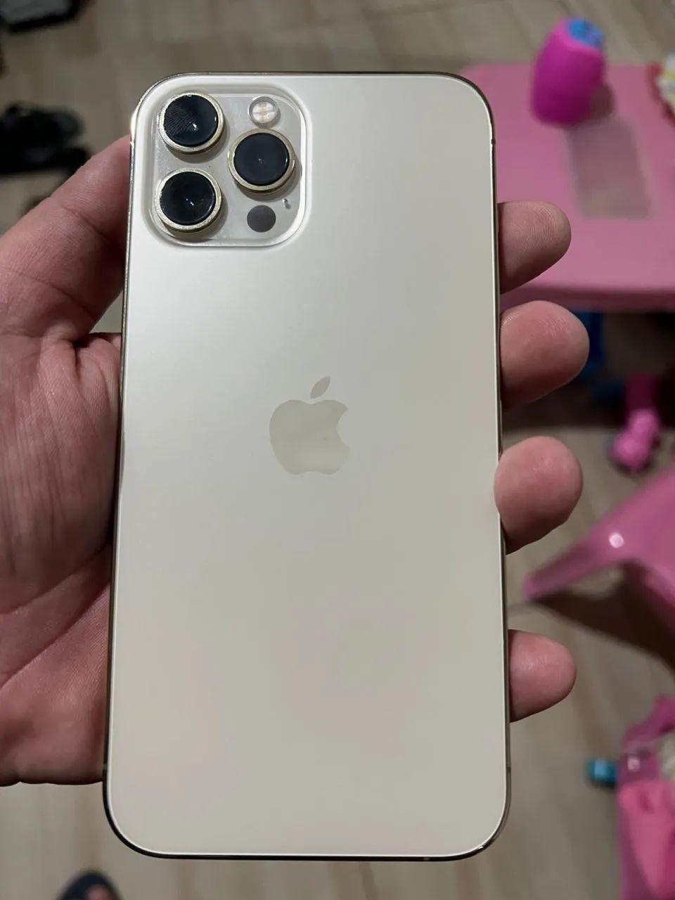 iPhone 12 Pro Max 256GB Gold Impecável 