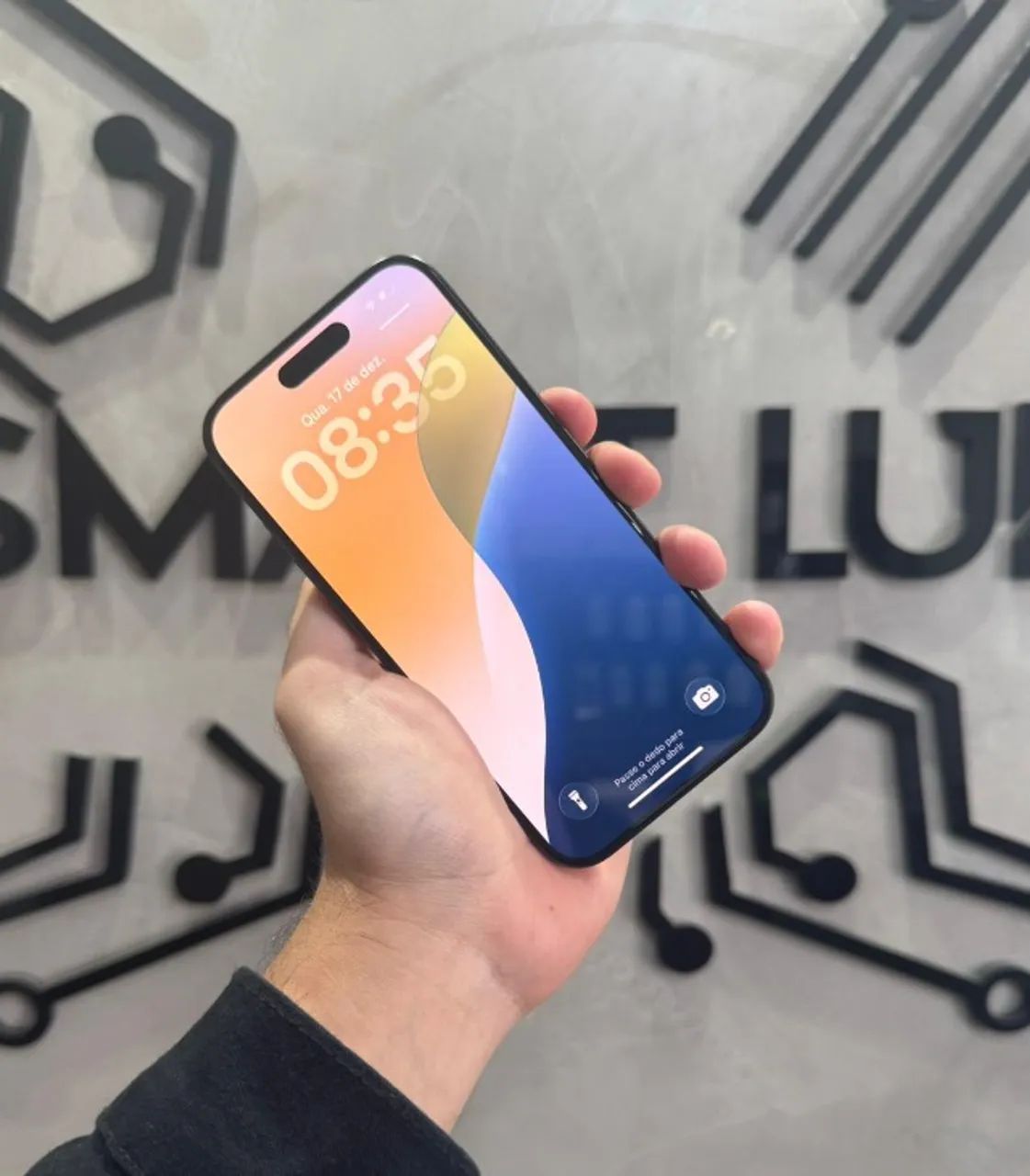 iPhone 15 Pro Black Titanium 256GB (Nota e 3 meses de garantia