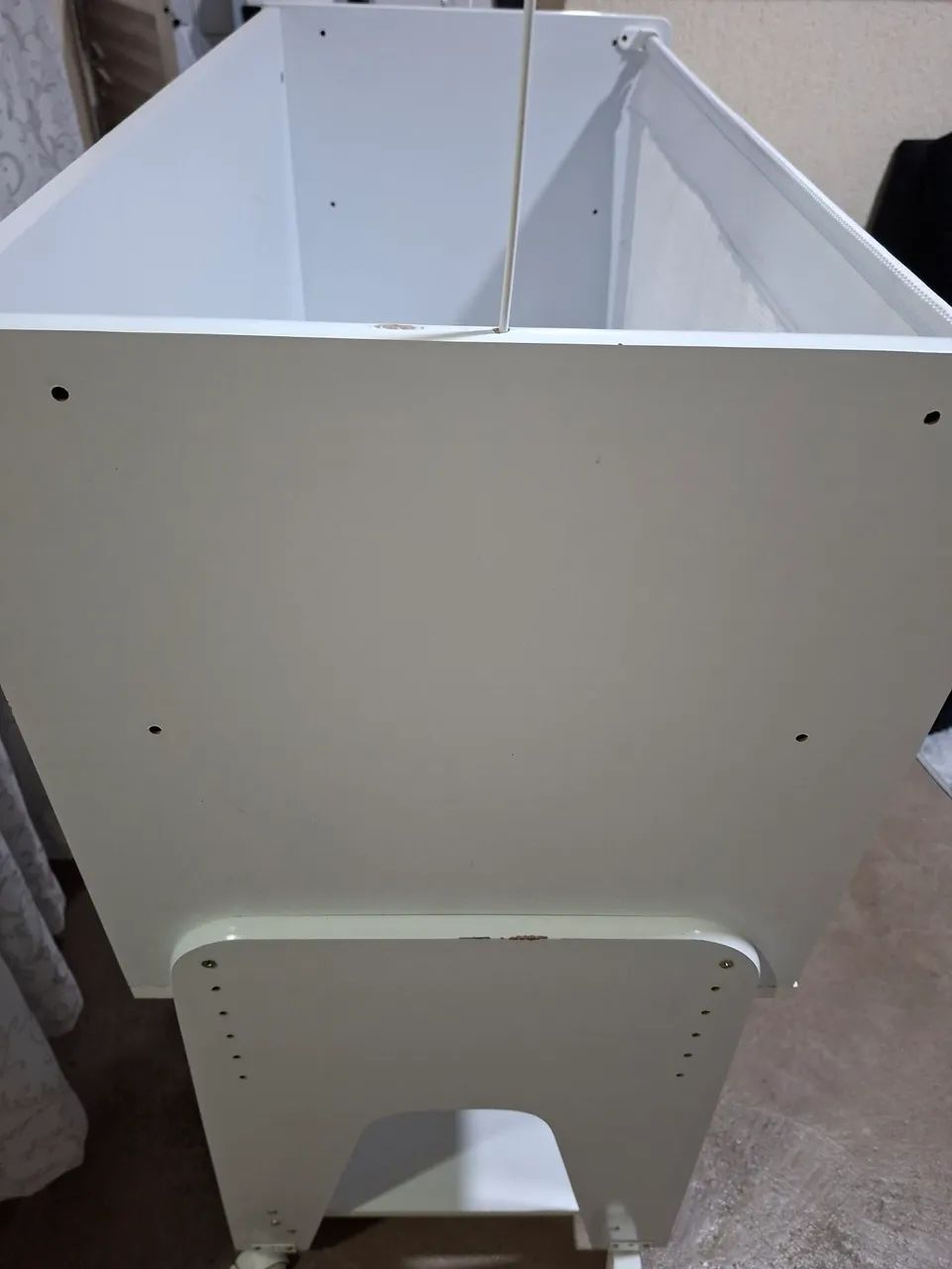 Mini berço Moisés, lateral de tela removível. - Foto 2