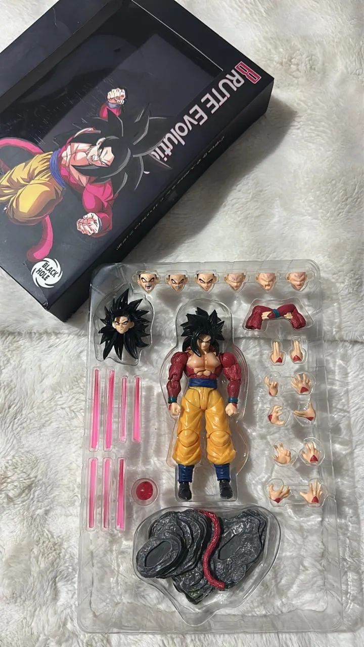 Goku Dragon Ball Saiyajin 4 Brute Evolution  - Foto 4