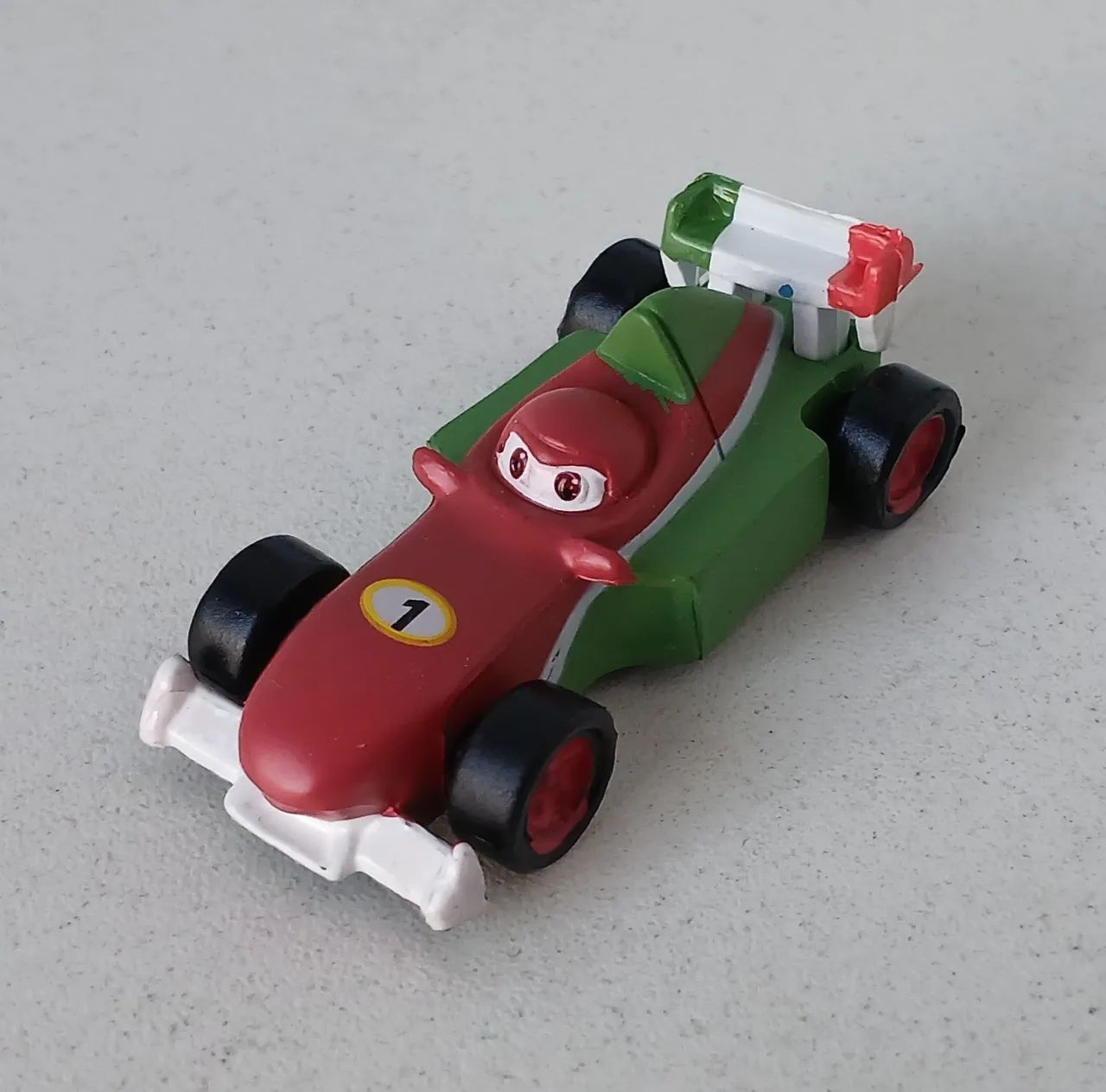 BONECO MINIATURA CARROS 2 FRANCESCO BERNOULLI ORIGINAL DISNEY PIXAR