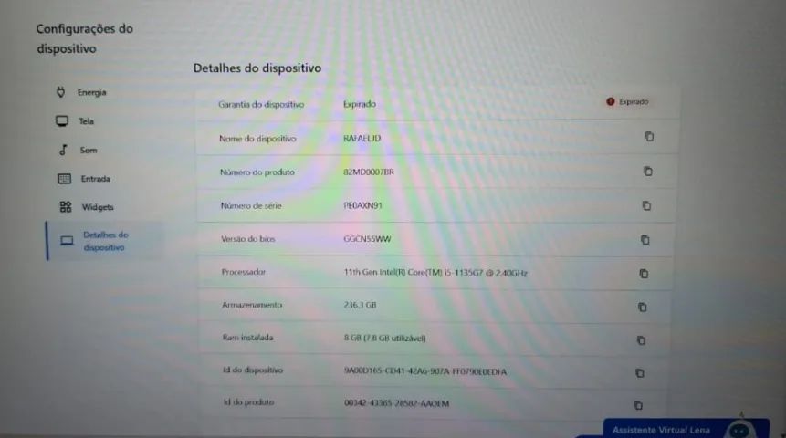 **Notebook Lenovo IdeaPad 3i i5 | 8GB RAM | SSD 256GB** - Foto 4
