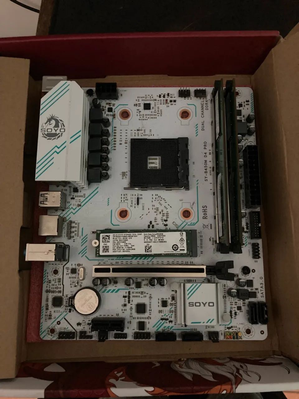 Ryzen 3600 + B450 Soyo  - Foto 2