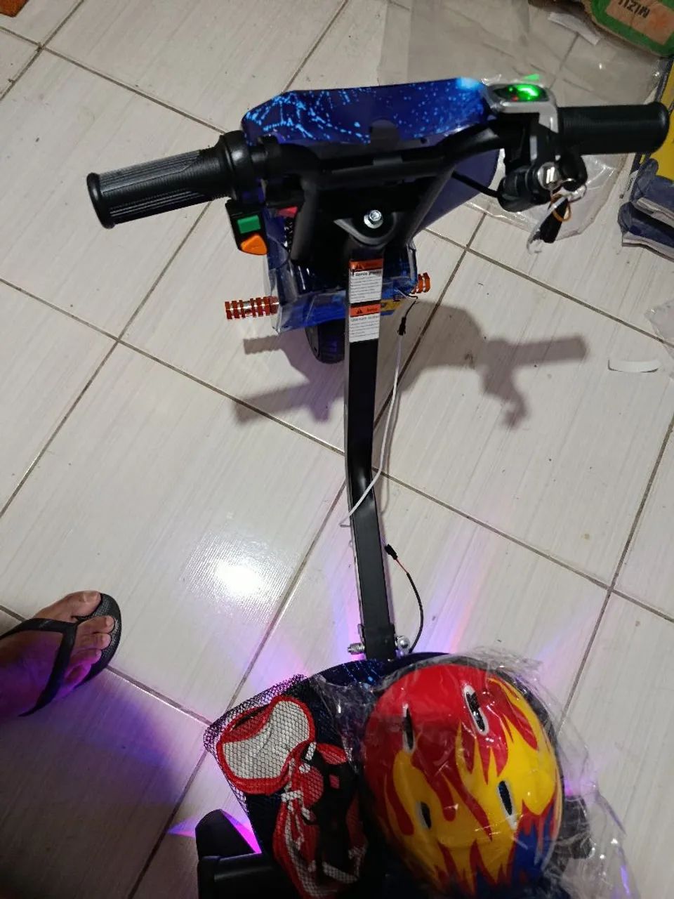 Triciclo drift eletrico infantil  - Foto 2
