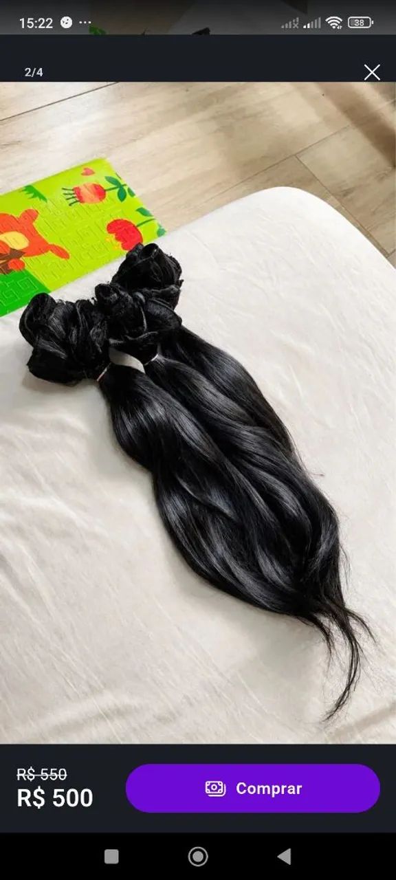 Cabelo humano mega - Foto 2