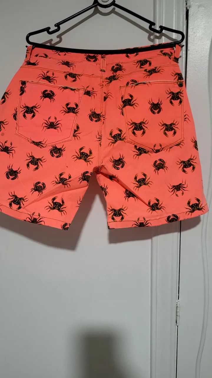 Bermuda farm estampado laranja g - Foto 3