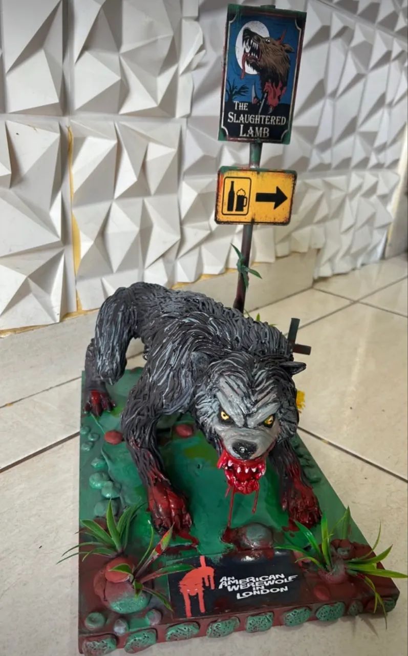 Action figure Lobisomem em Londres