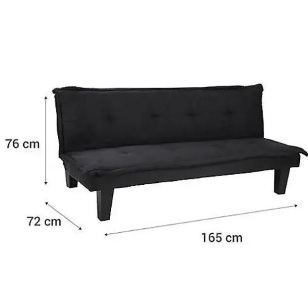 Sofá Cama Independente Homy Preto