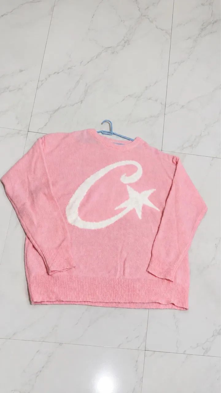 Suéter Corteiz rosa 