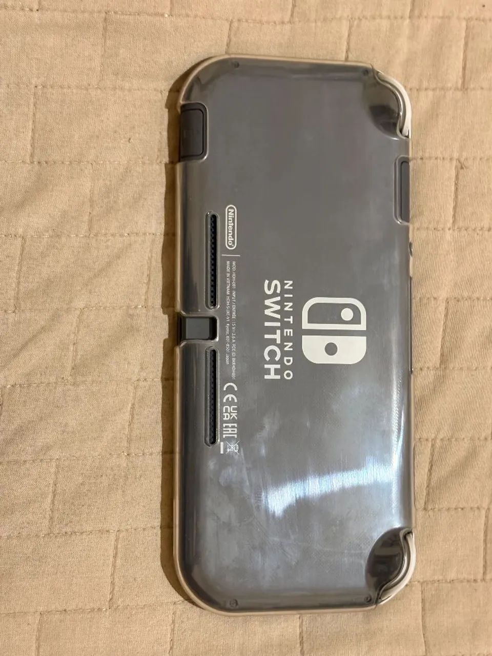 ? Nintendo Switch Lite Seminovo + Capa + Carregador