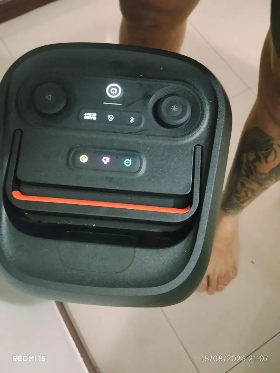 Caixa de som JBL NOVA COM CAIXA E NOTA 