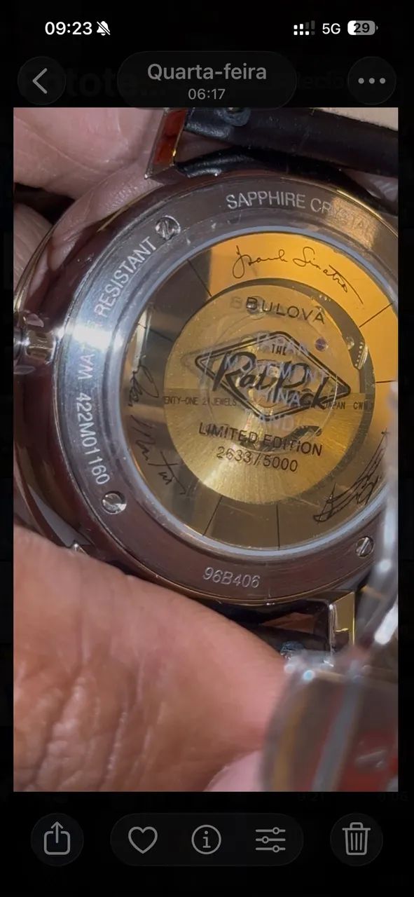 Bulova frank Sinatra 