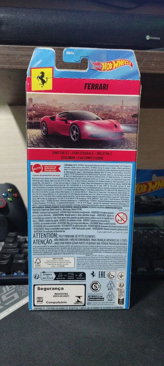 Pack de carrinhos Hotwheels edição especial FERRARI - Foto 4