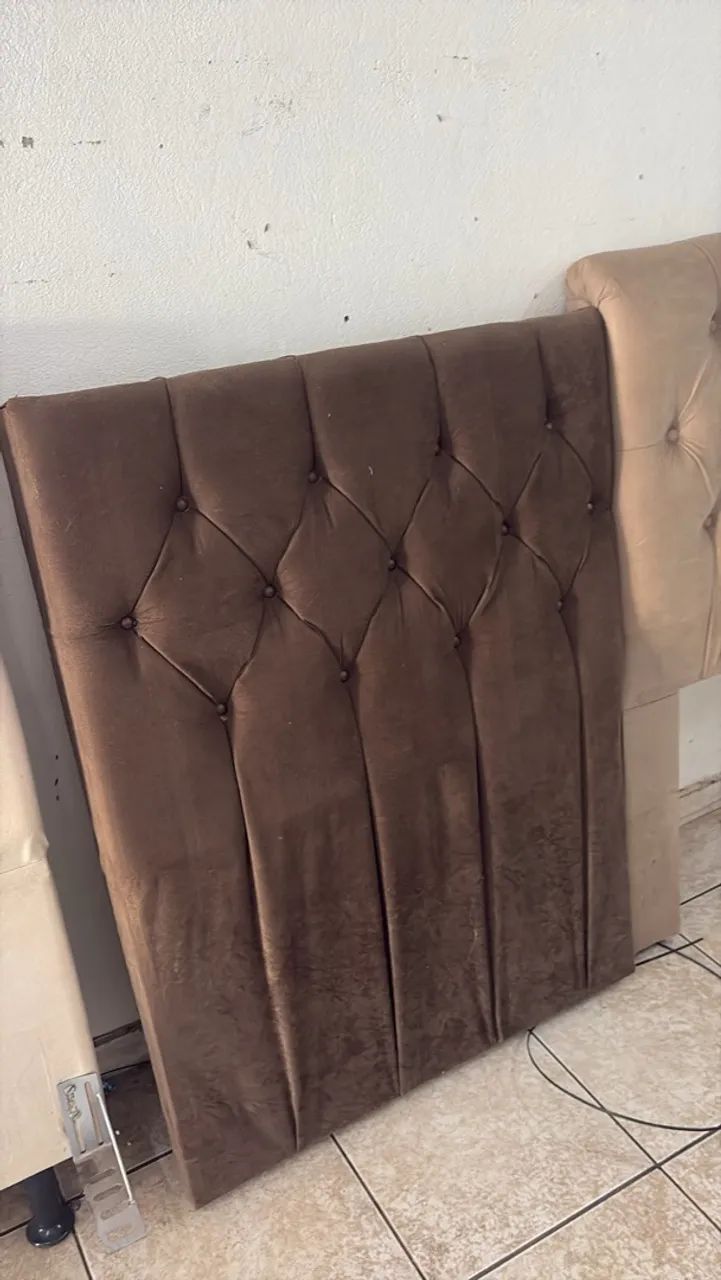 Cabeceiras para cama solteiro 80,00 cada  - Foto 2
