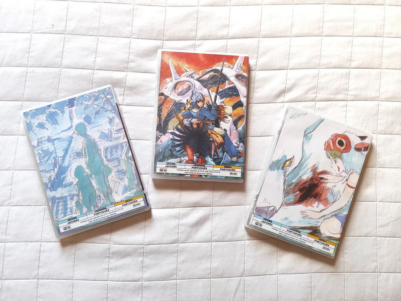 Coleção DVDs Studio Ghibli - Princesa Mononoke, Nausicaa e Cemitério dos Vagalumes - Foto 2