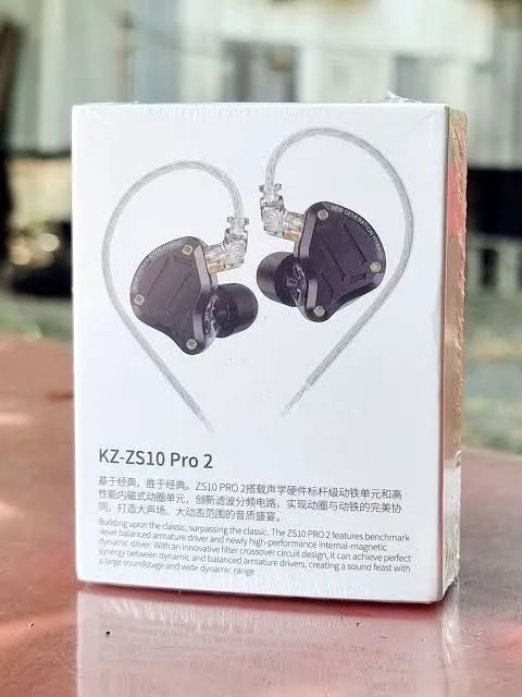 Fones Retorno de Palco Kz Zs10 Pro 2 Som Profissional  - Foto 2