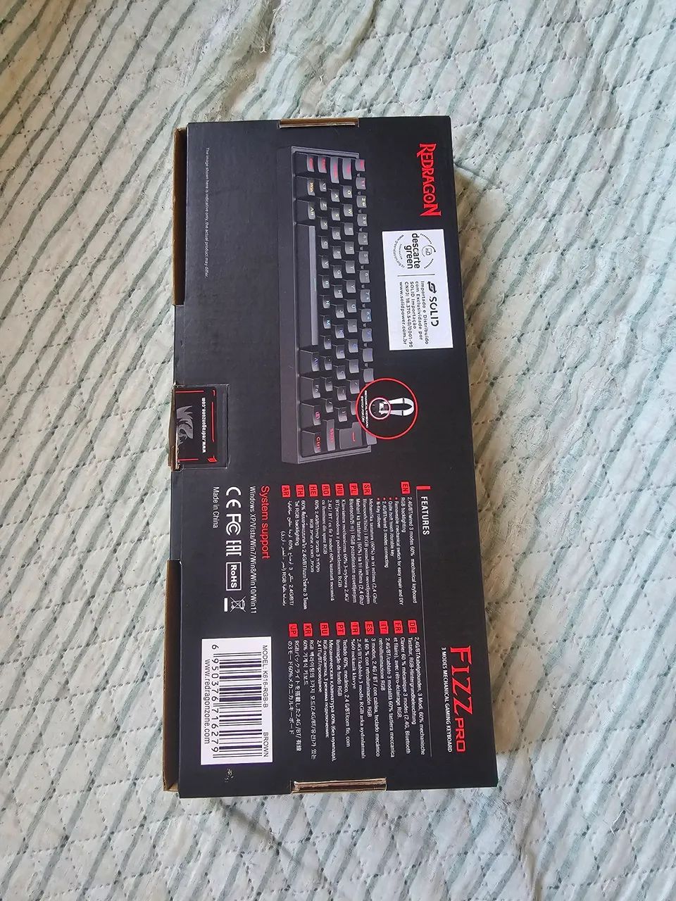 Teclado redragon FIZZ PRO - Foto 2