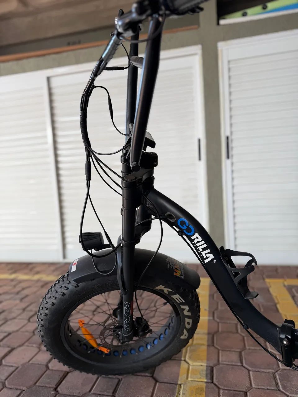 Bike elétrica Gorilla muito nova e completa  - Foto 3
