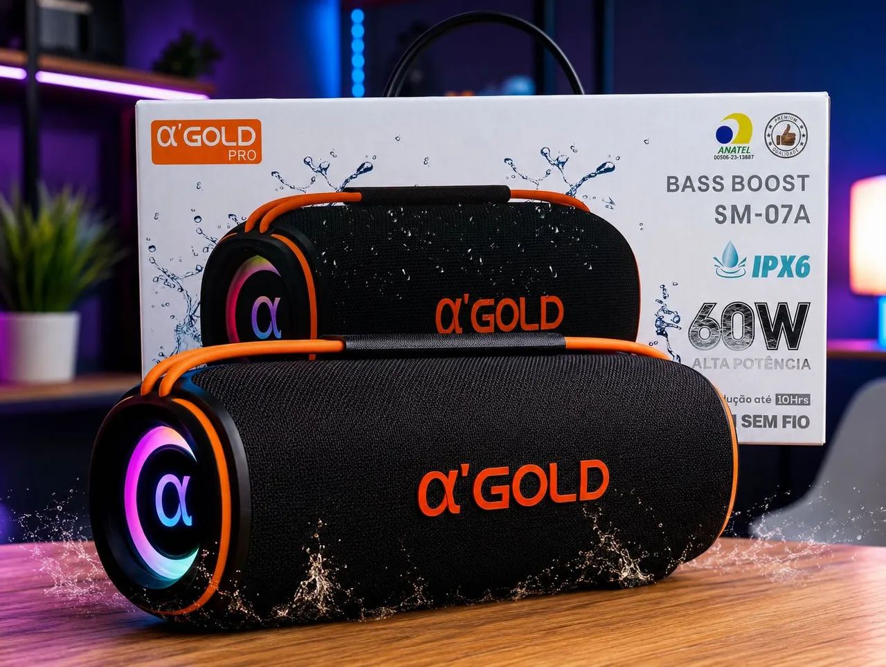 Caixa de som @gold