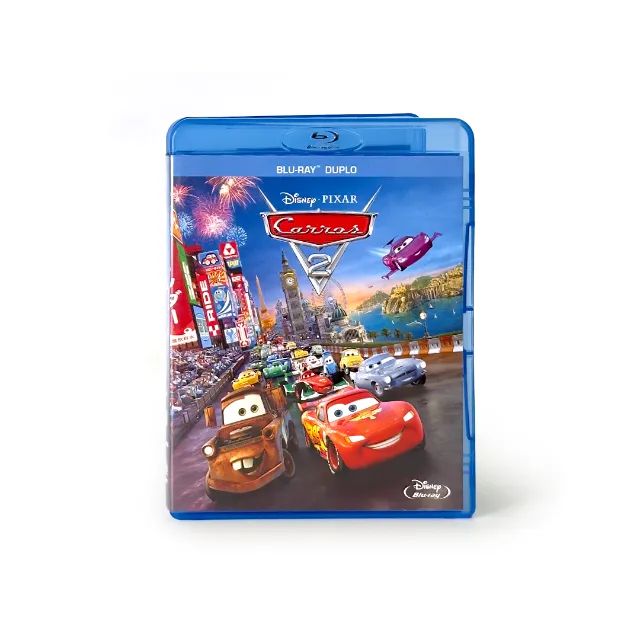 Blu-ray duplo Carros 2 da Pixar