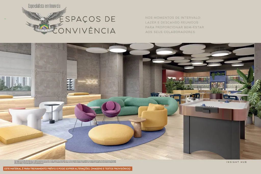 CASAL AGUIA VENDE SALA NO ED. COMERCIAL QUADRA EDGE - Foto 4