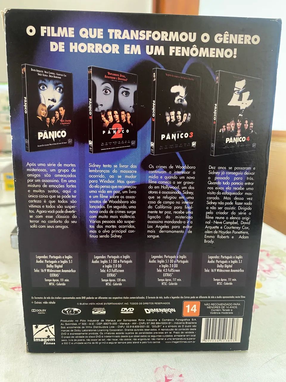Box Pânico em DVD  - Foto 2