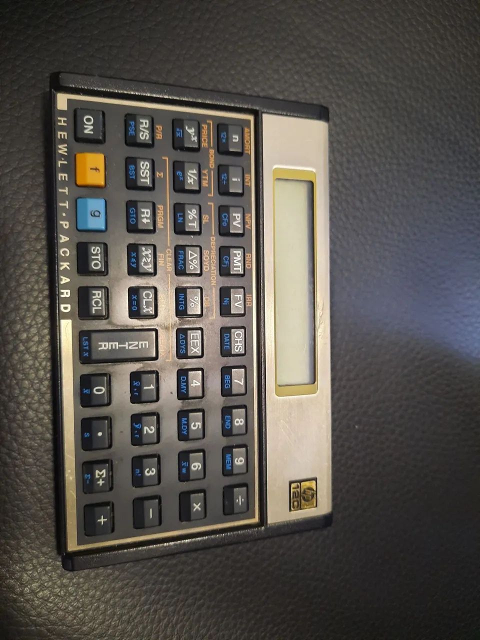 Calculadora HP 12C seminova original HP