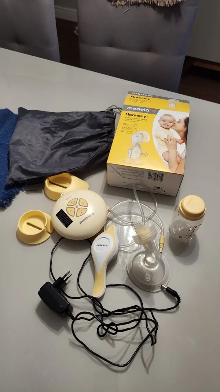 Extrator Bomba de Tirar Leite Elétrico Swing Medela - Foto 4