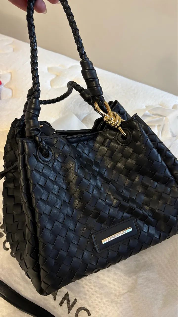 Bolsa preta constance  - Foto 2