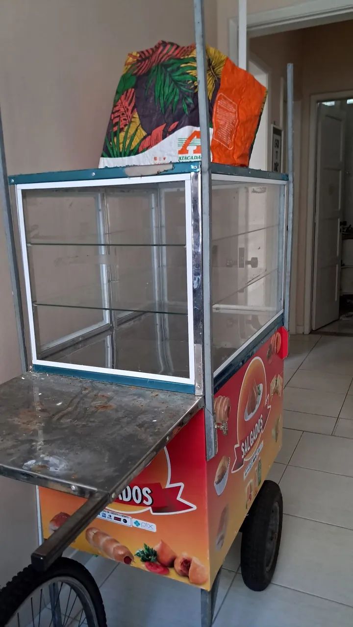 carrinho de lanches