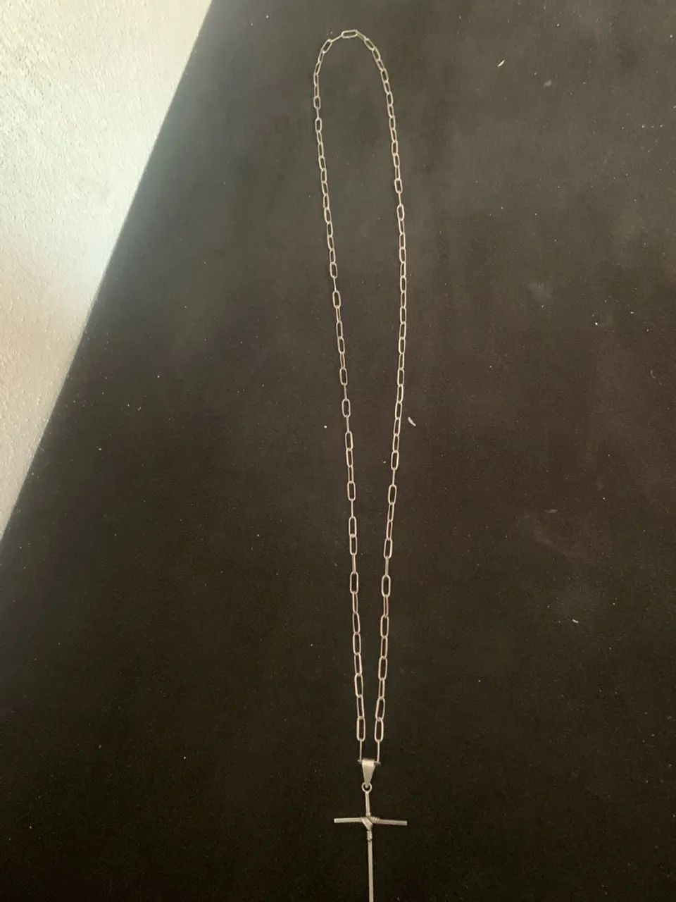 Cordão de prata, 1,20 mts