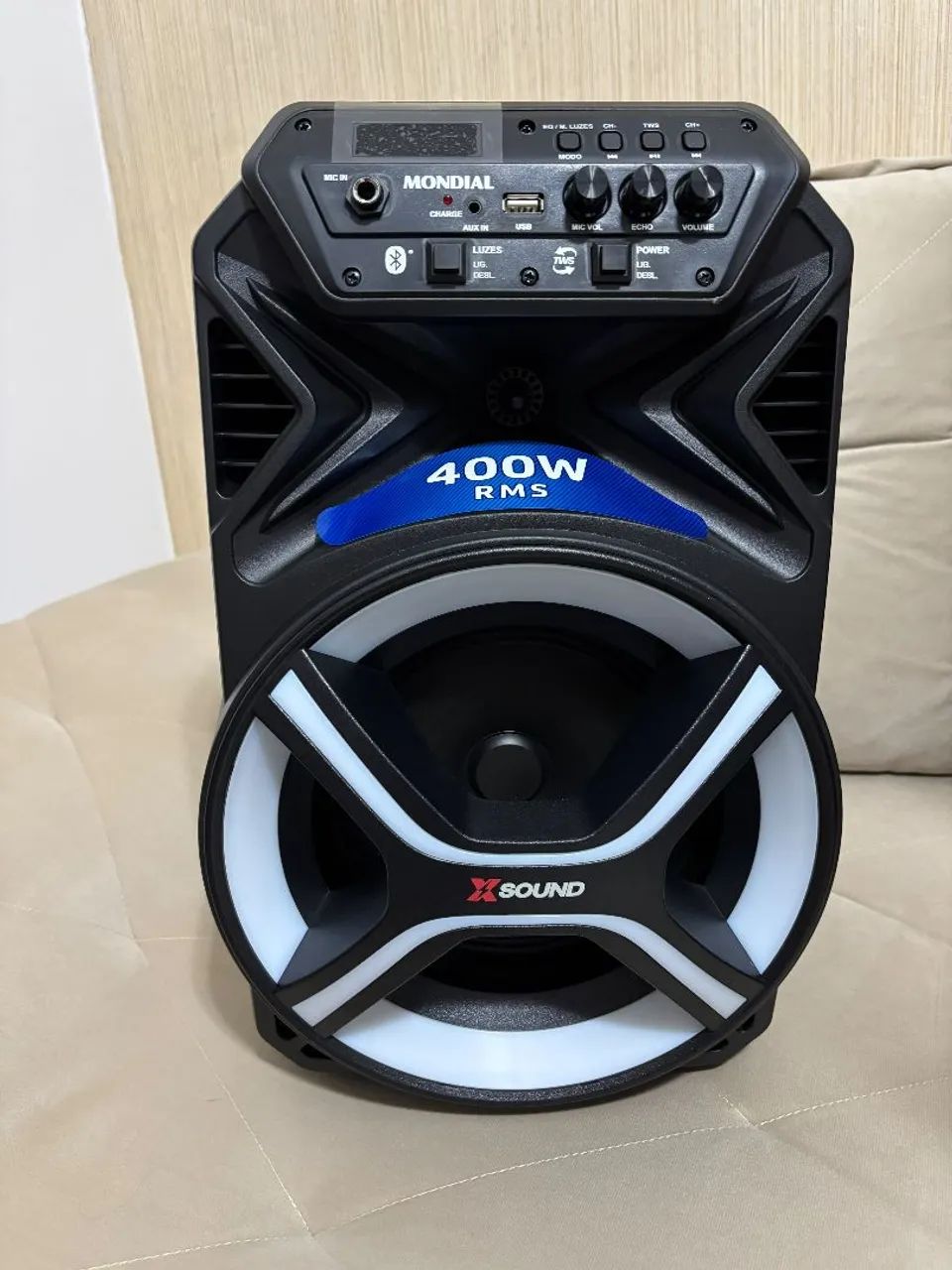 Vende-se caixa de som amplificadora nova