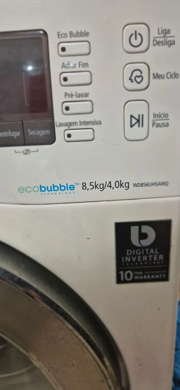 Máquina Lava e Seca Samsung Usada | Com Problema na Drenagem | Ótimo Custo-benefício.