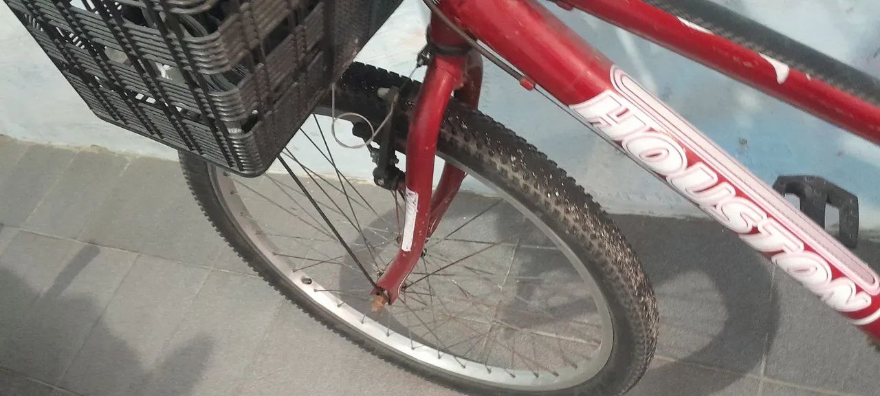Bicicleta houston aro 26 usada - Foto 4