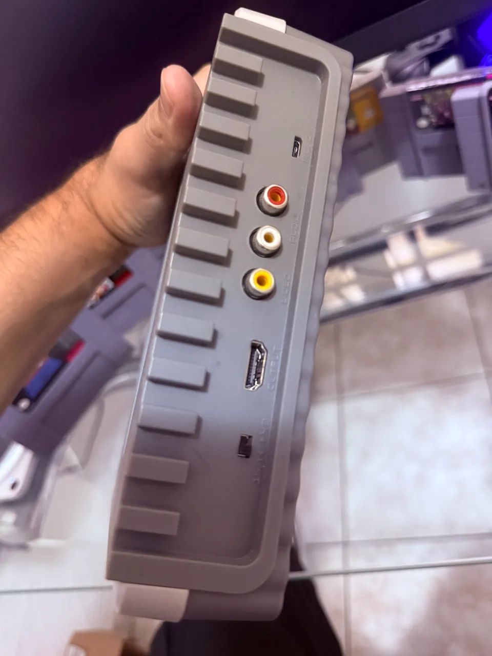Super Nintendo retrô 2 em 1  - Foto 2