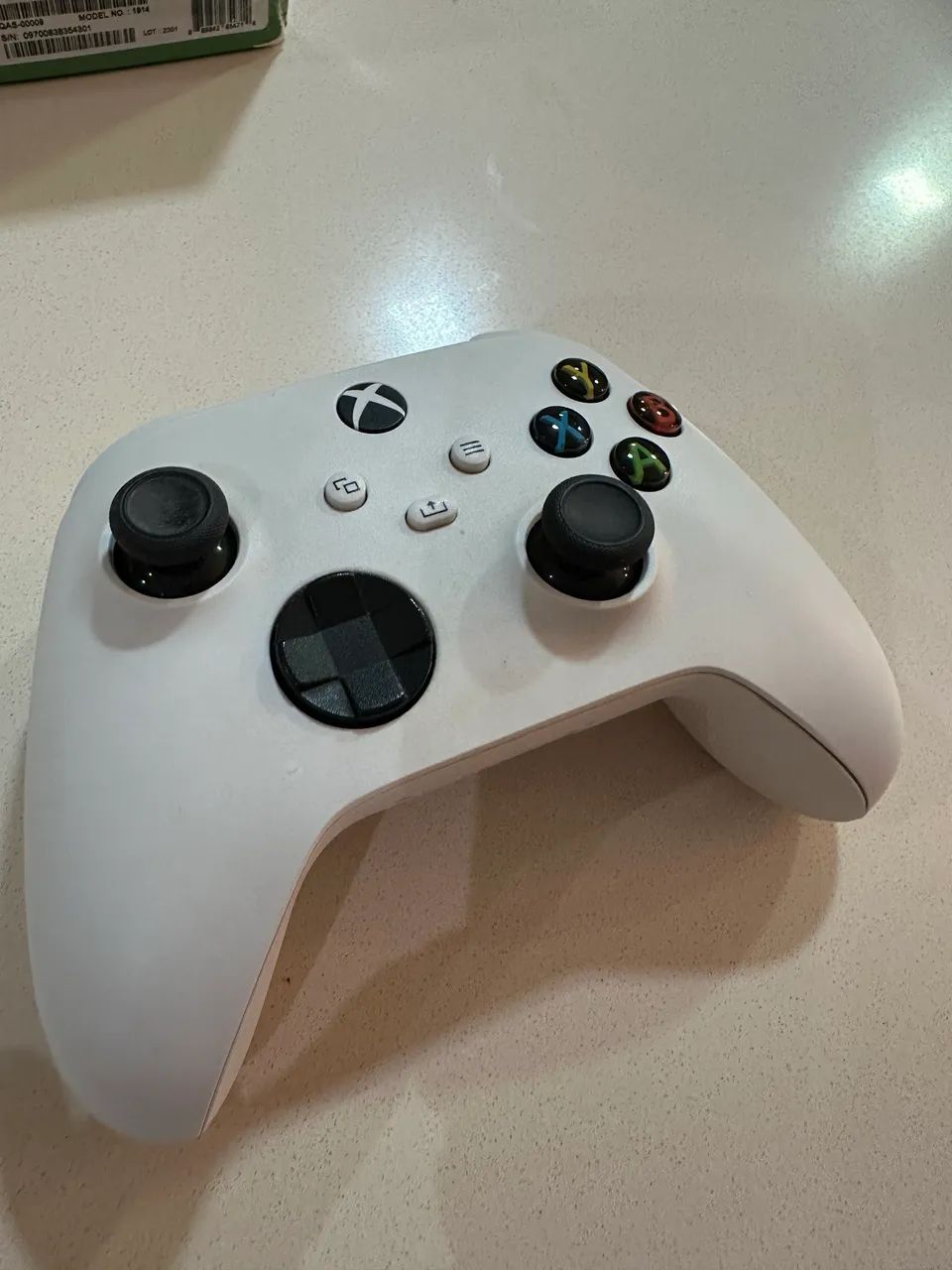 Controle Xbox Original Branco  - Foto 4